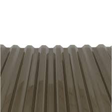 The polycarbonate is 20 times stronger than traditional fiberglass panels. Unbranded Polycarb 8 Ft Polycarbonate Roof Panel In Smoke 10 Pack 1419t The Home Depot Corrugated Plastic Roofing Polycarbonate Roof Panels Plastic Roofing
