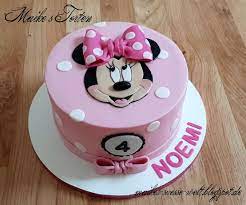 Minnie mouse cakes are pretty popular as birthday cake for little ones.this minnie mouse cake was prepared by using. Minnie Mouse Torte 1 Geburtstag Novocom Top