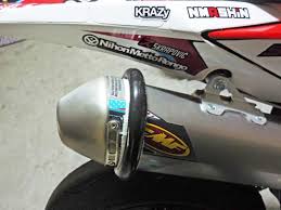 マフラースライダー付けたった nmr blog 日本メット連合 nihon metto rengo モタード モトクロス モタード モトクロス スライダー