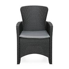 The entire living room would be so much better without that coffee table (even using the trunk as the coffee table with a nice tray on it), losing the awkward target chairs and the misfit chaise, plus, ditch the credenza…too many ;clunky' bits 'n' bobs. Nilkamal Divine Set Of 2 Chairs With Coffee Table Black