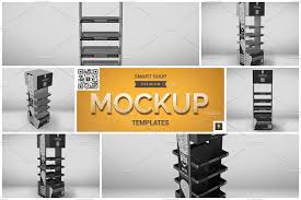 Promotional Store Shelf Stand Mockup Store Shelves Design Store Shelves Display Shelves