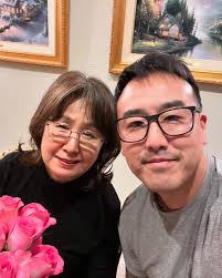 Happy 68th birthday mom 🥳🎂!! Forever your son & bodyguard ☺️. Love you 엄마  😘!!