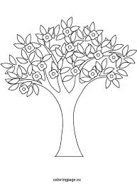 Spring Tree Coloring Tree Coloring Page Spring Coloring Pages Spring Tree