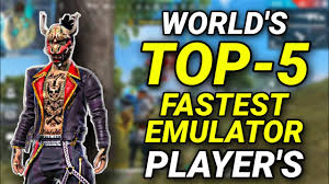 Play garena free fire on pc with gameloop mobile emulator. World S Top 5 Fastest Emulator Pc Player S Of Free Fire Total Gaming Youtube