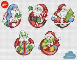 Christmas Santa Cross Stitch Chart Pdf Xsd Download
