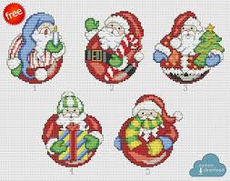 christmas santa cross stitch chart pdf xsd download