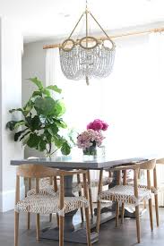 Four upholstered parsons chairs and a matching dining bench. How To Mix And Match Dining Room Furniture Pop Talk Swatchpop