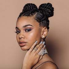 20 Braided Prom Hairstyles Fit For A Queen Natural Hair Styles Braided Hairstyles Long Hair Styles