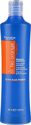 Fanola no orange shampoo 1000 ml colour blonde hair toner blue pigment hair care. Fanola No Orange Extra Blue Pigment Shampoo Farbneutralisierendes Shampoo Fur Dunkel Gefarbtes Haar Makeupstore De