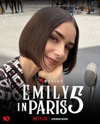 EMILY IN PARIS' SEASON 5 is coming soon to Netflix and she's bringing  drama, fashion, and chaos back to the city of love 💄🗼❤️