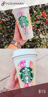 Pin By Courtney Vanhooser On Tumbler Ideas In 2021 Starbucks Cups Custom Starbucks Cup Starbucks Accessories