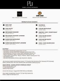 Gmn sih cara ngelamarnya ? Lowongan Kerja Pt Panen Lestari Internusa Sogo Department Store Jakarta Transkerja Com