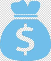 Money Bag Payment Icon Money Png Money Blue Coin Flat Design Money Bag Money Bag Png Money Icons