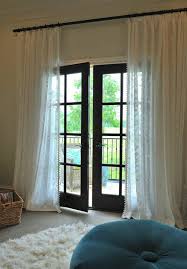 Le Rideau Voilage Dans 41 Photos Rideaux Voilages Rideaux De Porte Patio French Door