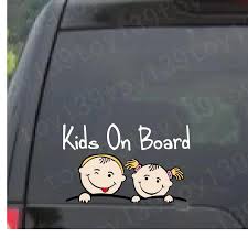 Kids Baby On Board Car Decals Water Proof Car Window Body Not Print Funny Vinyl Car Sticker Decal Reflective Car Stickers Aliexpress