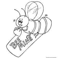 All you should know about coloring pages. Valentines Day Bee Holding A Be Mine Heart Coloring Pagesfree Printable Coloring Page Valentine Coloring Sheets Valentines Day Coloring Page Valentine Coloring