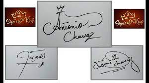 How To Draw Signature Like A Billionaire For Alphabet A Signature For Name Antonio Chavez Youtube Easily produce handwritten signatures you can use on all of your online documents. how to draw signature like a billionaire for alphabet a signature for name antonio chavez