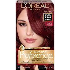 91 results for loreal hair dye. Buy L Oreal Paris Superior Preference Fade Defying Shine Permanent Hair Color Rr 04 Intense Dark Red Pack Of 1 Hair Dye Online In Taiwan B004bzq9by