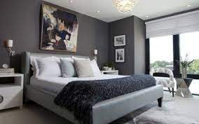 A gallery wall is a quick way to add personality to any space, bedroom included. Classic And Modern Style Blended In This Luxury Apartment In Moscow Bedroom Interior Bedroom Color Schemes Luxury Bedroom Master