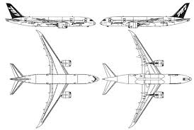 Air conditioning that won't make you feel dehydrated. Blueprints Modern Airplanes Boeing Boeing 787 8 Dreamliner