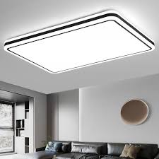 Lekapan lampu siling relatif baru dalam skema pencahayaan rumah. Led Downlight Lampu Dan Lampu Yang Dipimpin Lampu Siling Lampu Ruang Tamu Segi Empat Tepat Suasana Moden Rumah Bilik Tidur Pencahayaan Gaya Terkini Shopee Malaysia