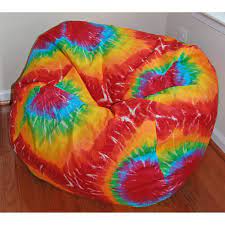 Out of 5 starswrite a review. Ahh Products Rainbow Tie Dye Cotton Washable Bean Bag Chair