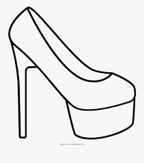 They're great for all ages. Platform Heel Coloring Page Heels Coloring Pages Free Transparent Clipart Clipartkey