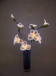 How to make glow flowers. Pin By Katy On Fiori Neon Flowers Neon Lighting Neon Signs
