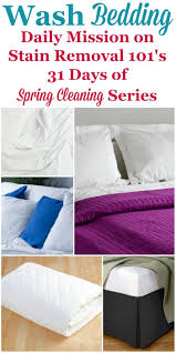 How To Wash Bedding Spring Cleaning Mattress Cleaning Spring Cleaning Challenge