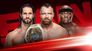 Just finished watching the triple threat match between seth rollins, dean ambrose and leakee (aka roman reigns). Wwe Raw Preview Jan 14 2018 Triple Threat Ic Title Match