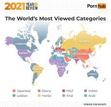 Pornhub подвёл итоги 2021 года и раскрыл самые популярные категории