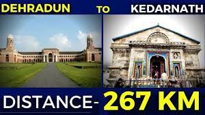 Dehradun To Kedarnath Map How To Reach Kedarnath From Dehradun: Route Map & Distance (267Km)