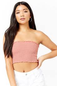 Smocked Striped Tube Top Forever21 Tube Top Outfits Tube Top Dress Striped Tube Top