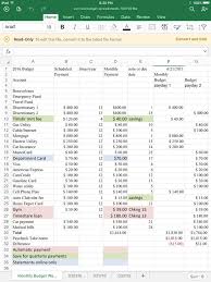Download A Free Personal Budget Worksheet For Excel