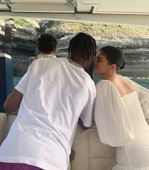 Fans will be able to spot kylie jenner in a variety of places like reality television and social media. Kylie Jenner Snuggles Up To Travis Scott In Father S Day Tribute People Com