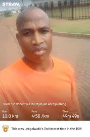 Conquered 10km strong — rain couldn't stop the grind.