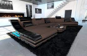 Modernesstoffsofa Der Wohnlandschaft Turino In Eleganter Cl Form Verfugbar In Den Eigenen Liebl Sofa Design Fabric Sectional Sofas Living Room Sofa Design