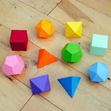 56 Creative Lesson Ideas And Educational Crafts For School Kids Origami Geometric Shapes Origami Crafts Platonic Solid