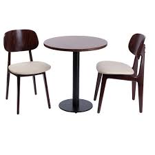 Coffee shop tables and chairs Costa Coffee Shop Round Table Chairs Set For Club House Hotels Bistros Cafe Furniture