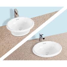 A few of the bathroom cabinets quantify even more than 32 inches height, 21 inches deep and 30 inches broad. Bathroom Fixtures 18 3 4 X15 3 4 Inch Oval Above Counter Bathroom Vessel Sink 18 3 4x15 3 4 White Vanity Sink Modern Style Porcelain Ceramic Counter Top Art Basin Romano 181525 Kitchen Bath Fixtures