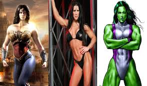10 Luchadores de WWE similares a personajes del comic - Puesto 5: ChynaWonder  WomanShe Hulk - Wattpad