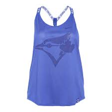 Women S Toronto Blue Jays Nike Elastika Blue Tank Top Pro League Sports Collectibles Inc