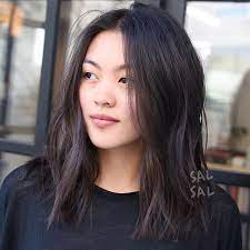 Messy Hair Is The New Black Salsalhair Messyhair Coolhair Lahair Messy Hairstyles Medium Hair Styles Asian Hair