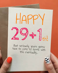Funny 30th Birthday Message For Friend 29 1th Birthday Cards For Him Birthday Cards For Her 30th Birthday Funny