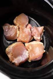 Bbq Slow Cooker Chicken Thighs Ready In Only 2 Hours Recipe Chicken Thighs Slow Cooker Recipes Chicken Thigh Recipes Crockpot Slow Cooker Chicken Thighs