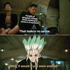 Dr Stone Is A Good Ani Me Cute Anime Guys Anime Memes Anime