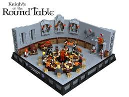 I Shall Build A Round Table And A Hall About The Table And A Castle About The Hall Lego Knights Cool Lego Lego Castle
