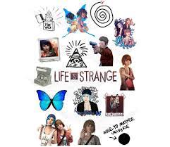 Life Is Strange Chloe Price Max Caulfield Fire Walk A4 Stickers Set Decals Afflink Life Is Strange Child Of Light Strange