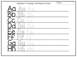 Part of a series of free preschool and kindergarten worksheets . Alphabet Tracing Worksheets Foundation Kindergarten Teaching Resources