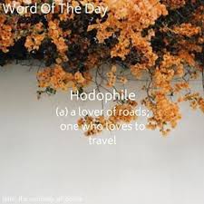 Word Of The Day Hodophile Wordoftheday Forthecuriosityofbooks Words Books Literature Photooftheday With Images Aesthetic Words Word Of The Day Uncommon Words